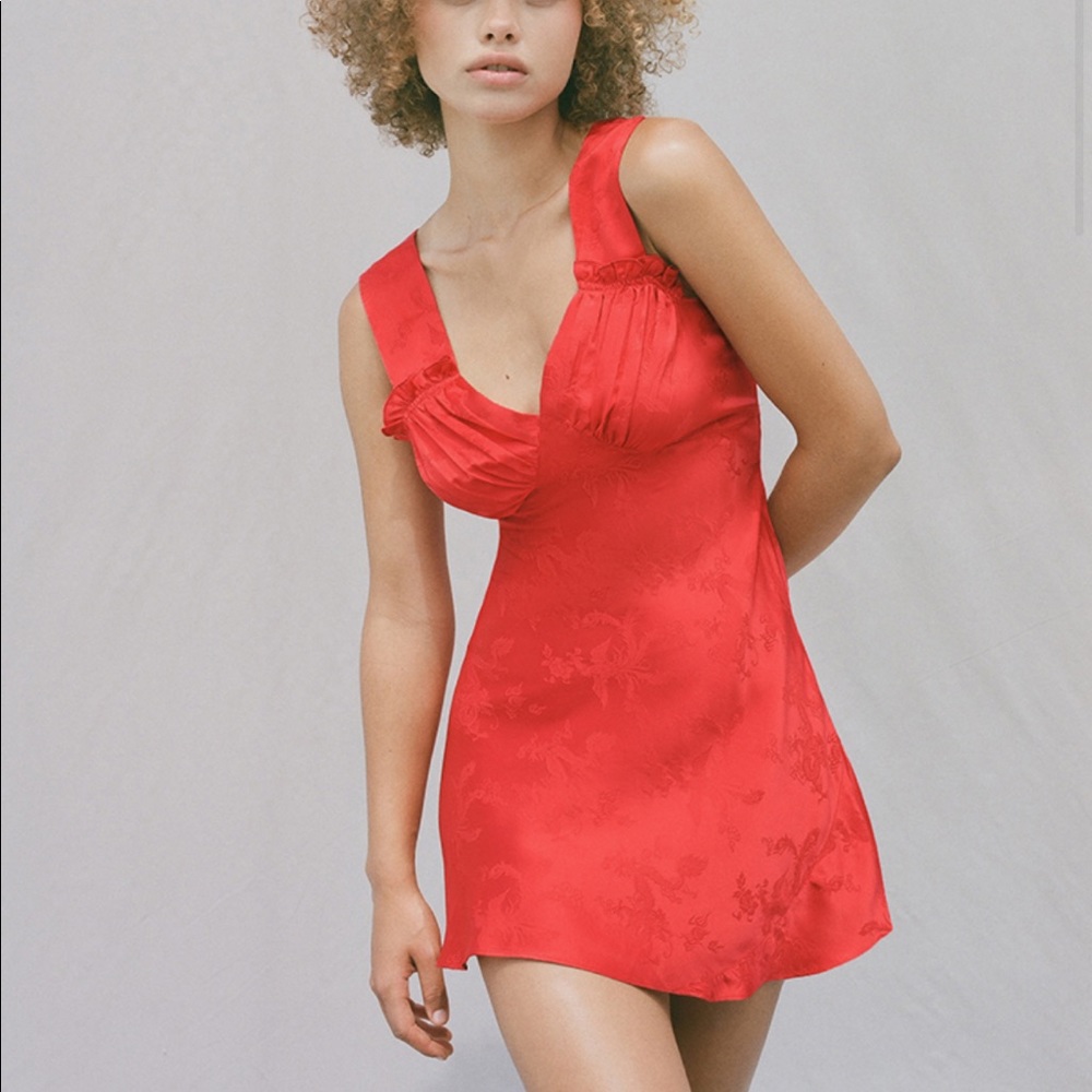 Realisation red dress